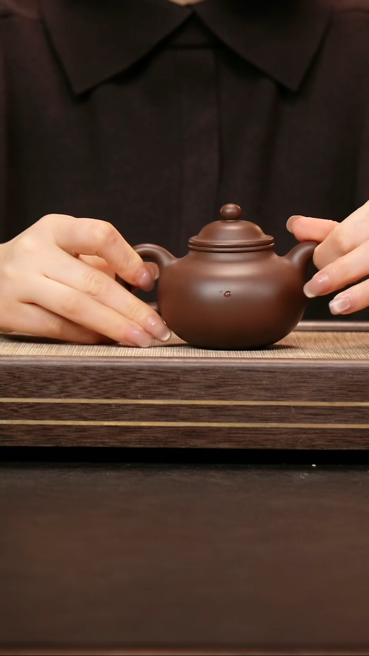 茶壶紫砂底槽清 掇球200cc