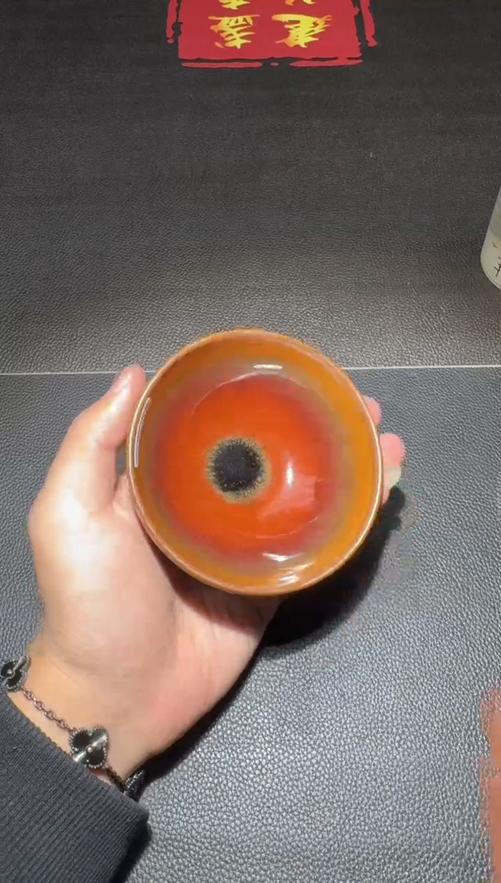 茶盏蔡炳昆柴烧盏57