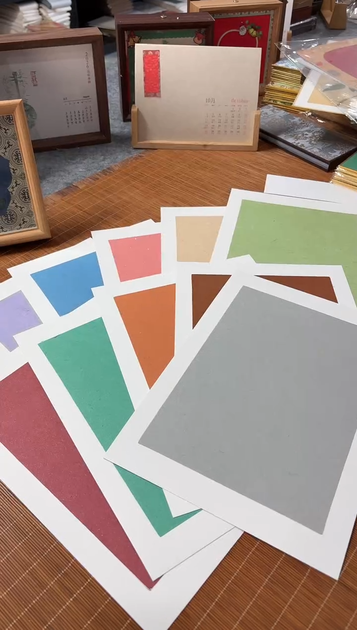 A4皮纸云母加厚软卡10张