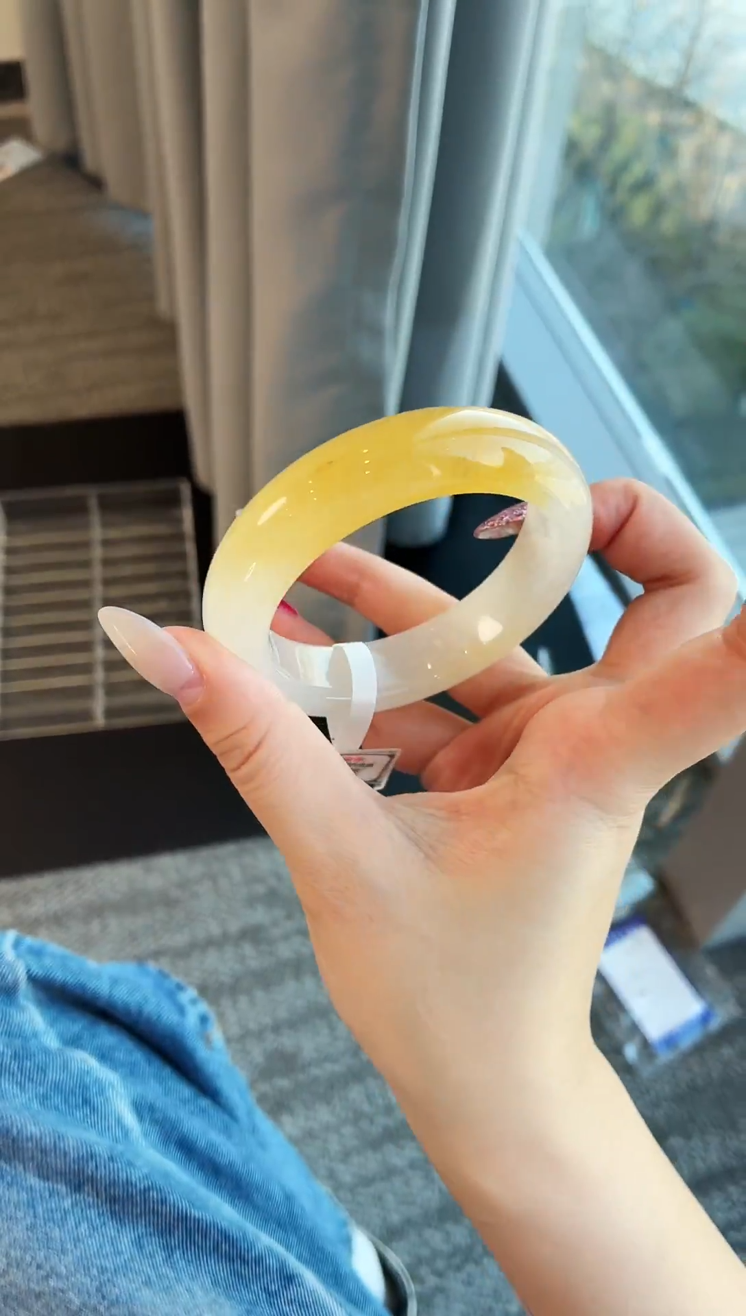 未镶嵌手镯石英质玉22.52