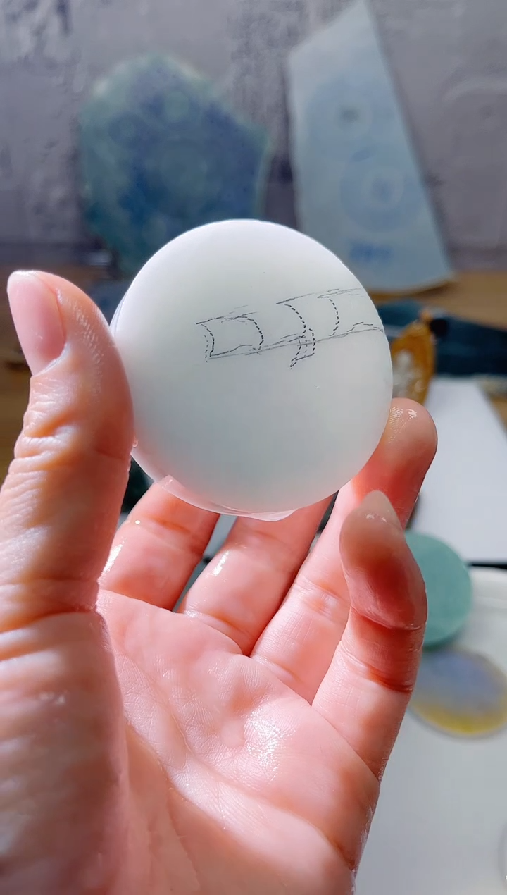 裸石翡翠天然翡翠A货石 南 792