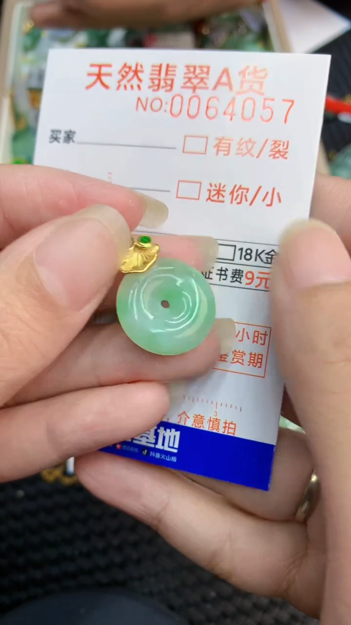 【闪购商品】翡翠颈饰银S925镶嵌            8