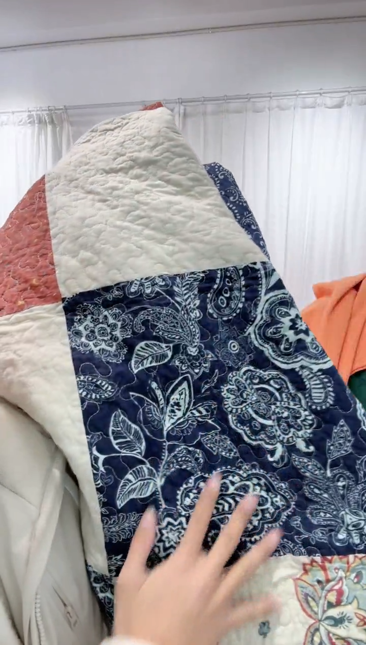 棉230*250纯棉床盖66号微瑕