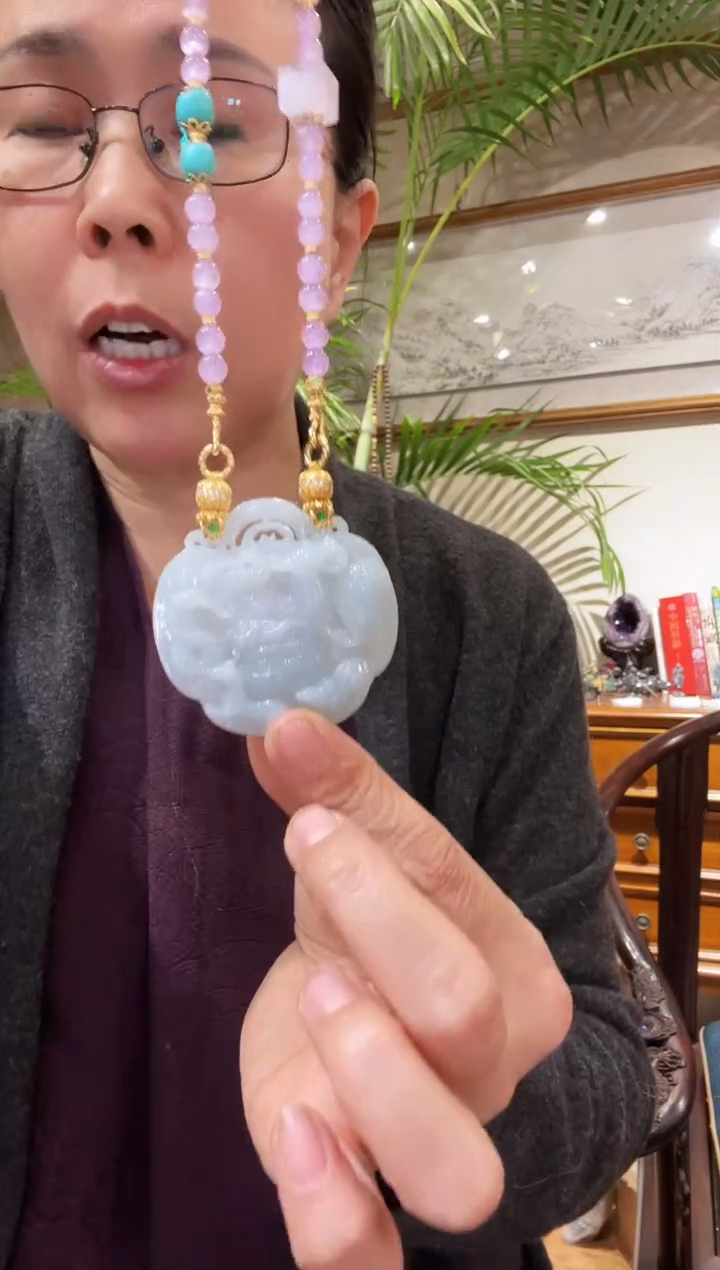 【闪购商品】翡翠颈饰未镶嵌国风