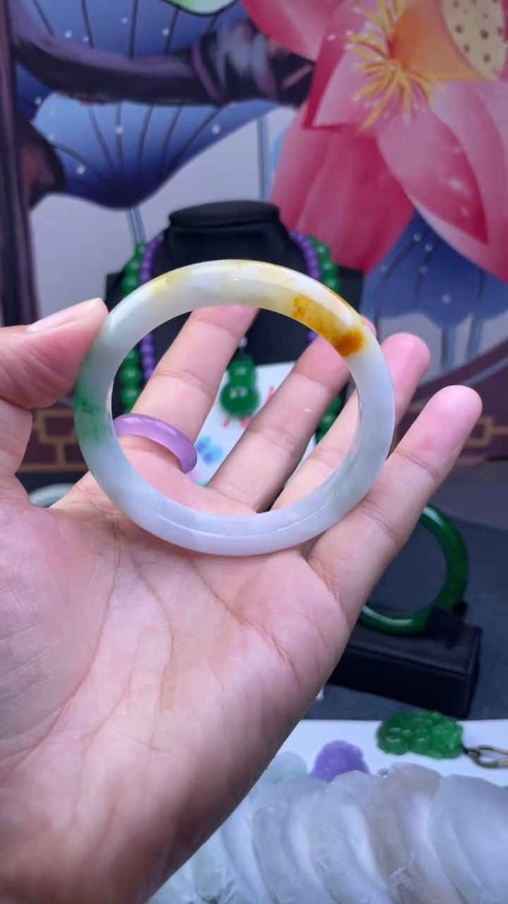 非金属仿水晶手镯