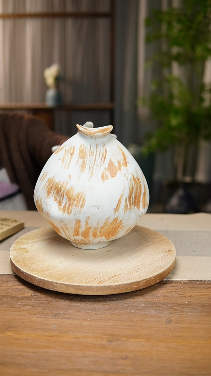 【闪购商品】陶瓷花器诧寂黄大肚