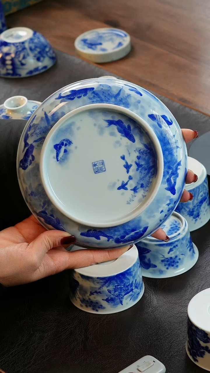 【闪购商品】青山赋鱼壶承陶瓷