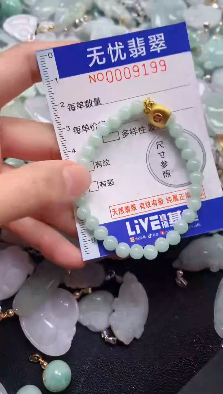 颈饰未镶嵌翡翠9199