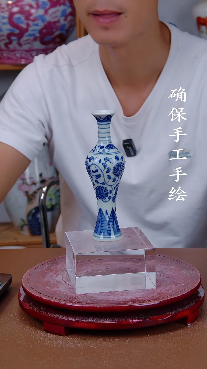 摆件景德镇手工手绘陶瓷摆件14