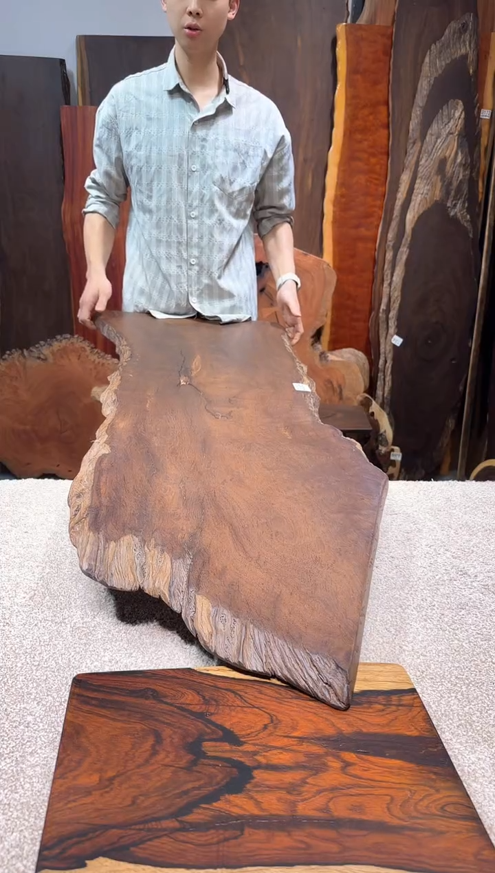 【闪购商品】风车木（黑檀木）尺寸135*42*2.4编号238