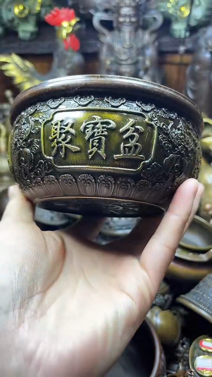 闪购链接，点击下单，有运费险，铜摆件