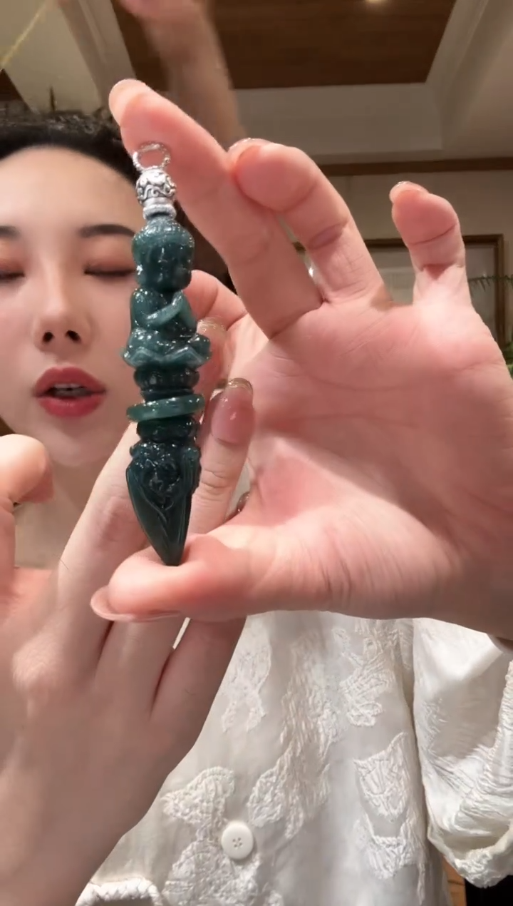 【闪购商品】翡翠颈饰未镶嵌国风