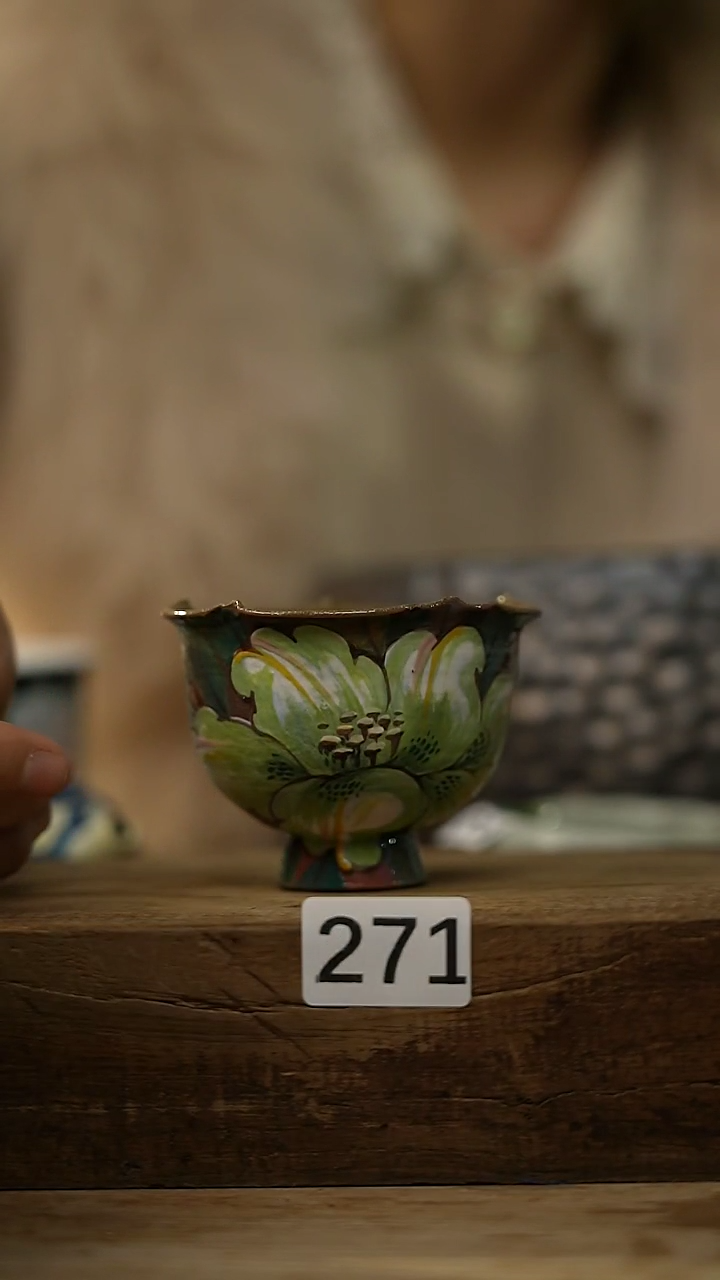 【闪购商品】瓷片油画风·彩绘·设计师石一款