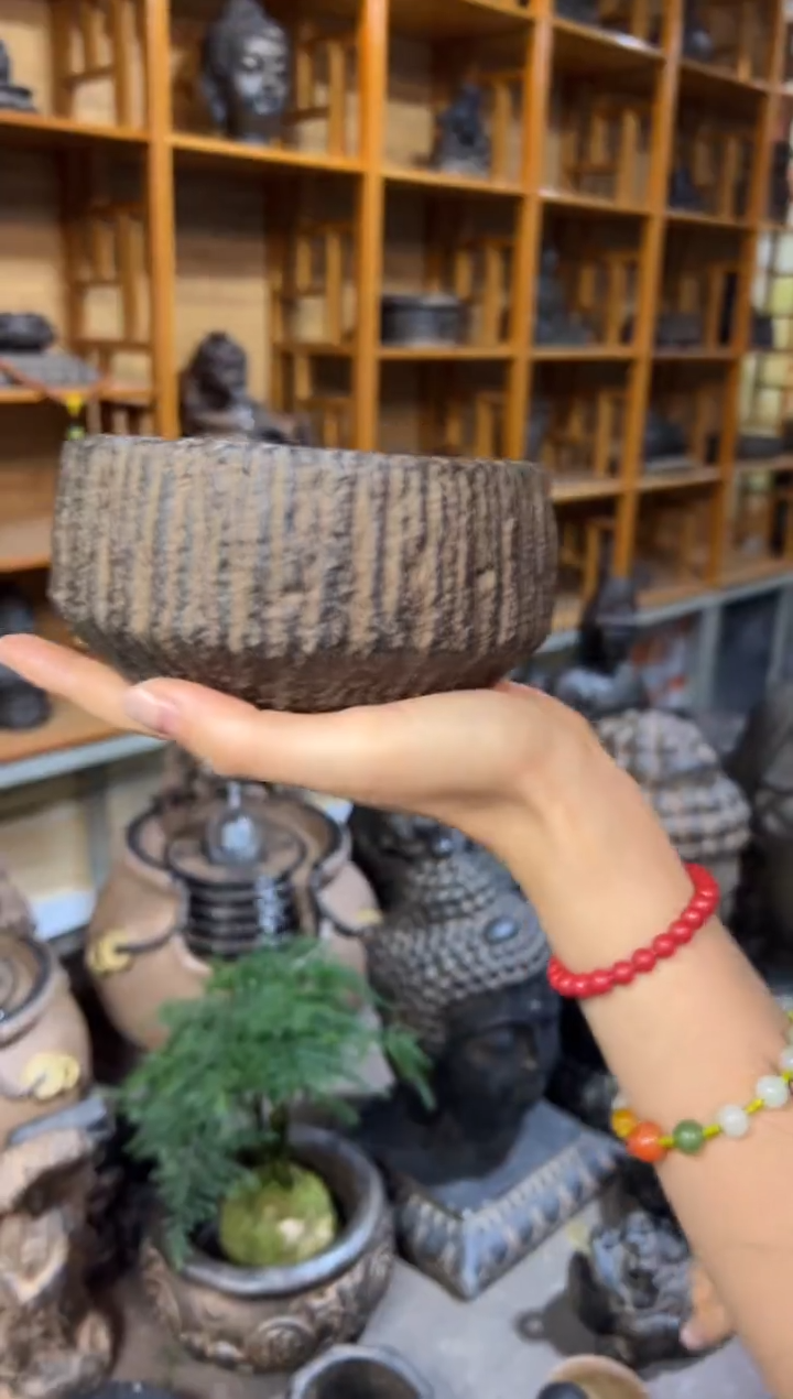 陶土【火山泥】小石钵