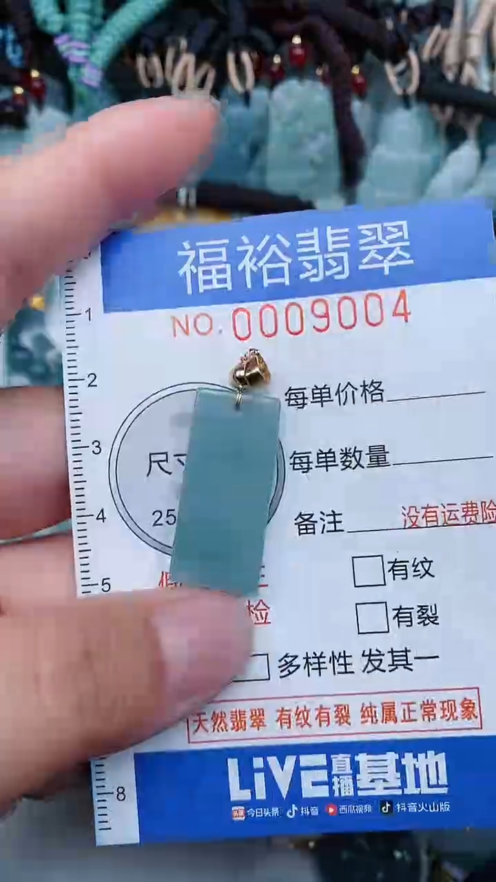【闪购商品】翡翠颈饰未镶嵌...0009004
