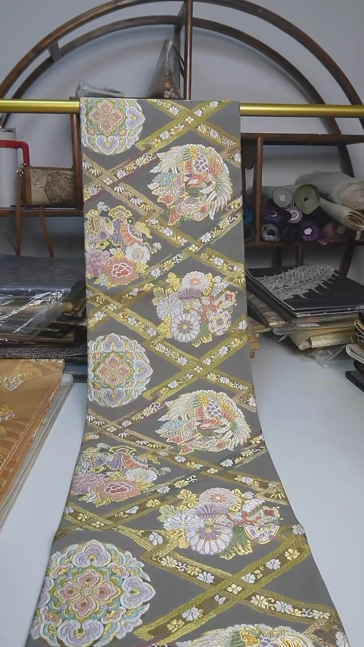 【闪购商品】织绣39西阵织六通宝相花