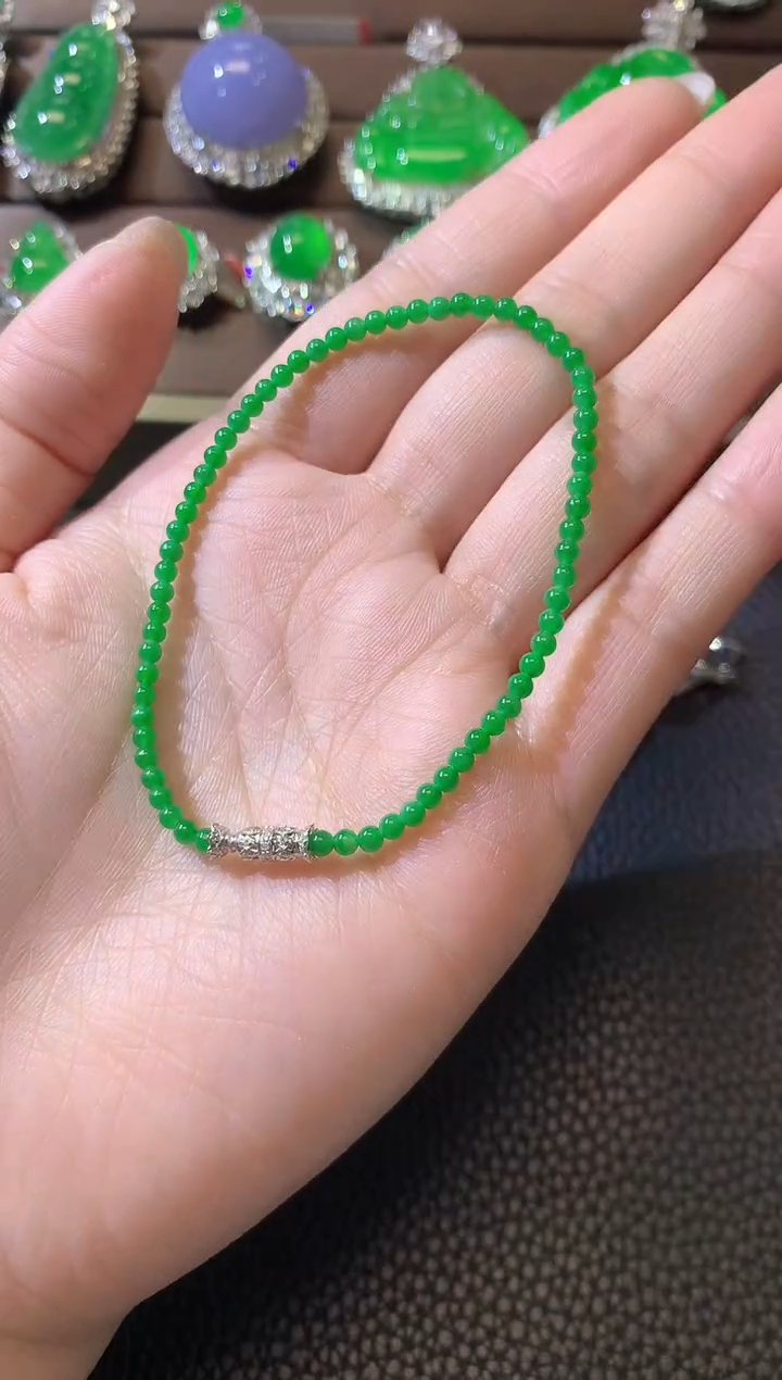 【闪购商品】翡翠项链未镶嵌C41翡翠