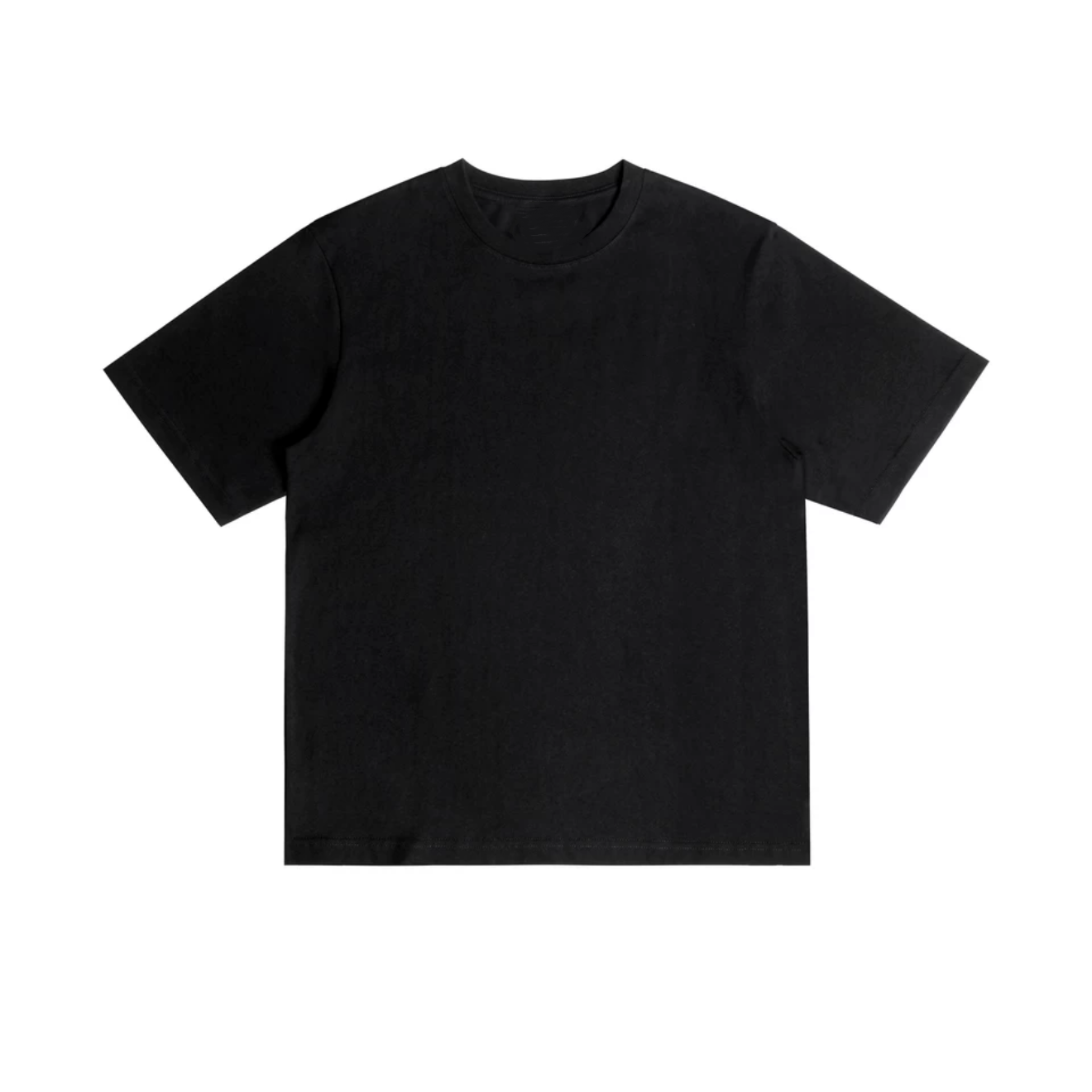 BB时尚百搭刺绣款黑白经典双色圆领T恤（卡码拍小）