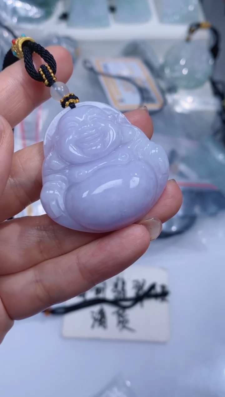 颈饰未镶嵌翡翠吊坠