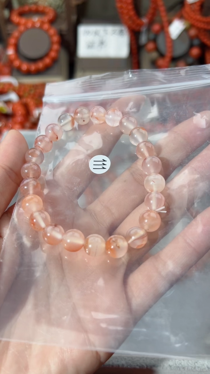 【闪购商品】南红玛瑙手串未镶嵌8
