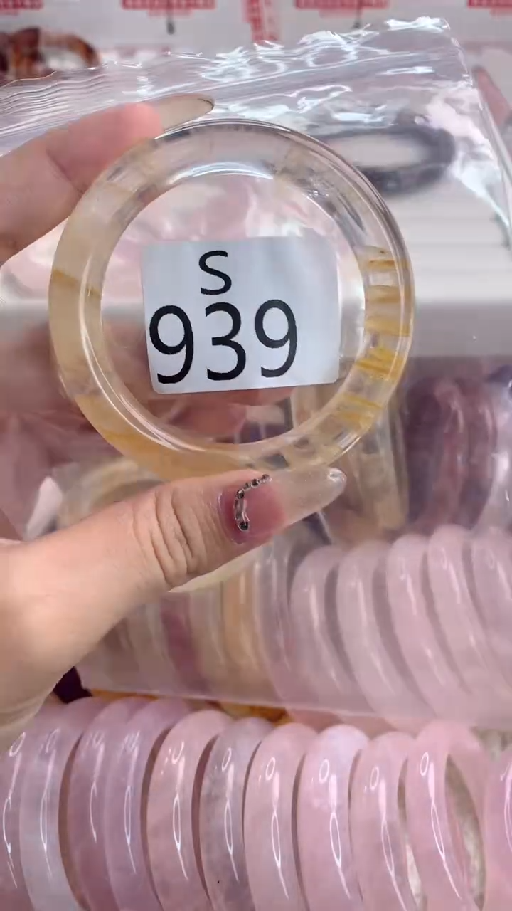 水晶手镯S未镶嵌水晶939-52
