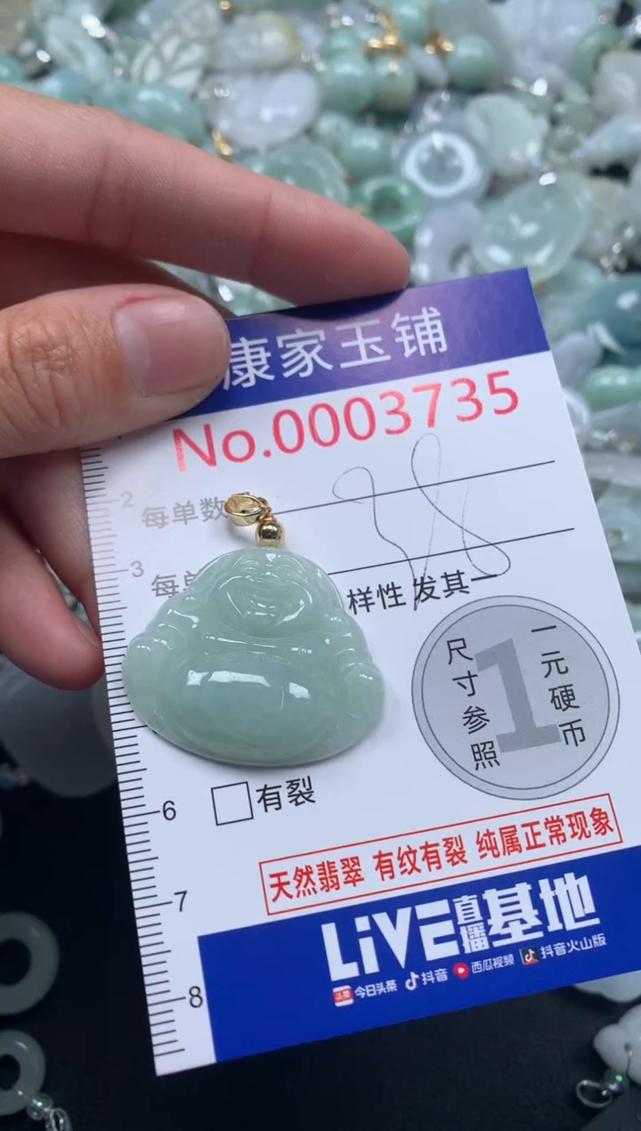 颈饰未镶嵌翡翠3735
