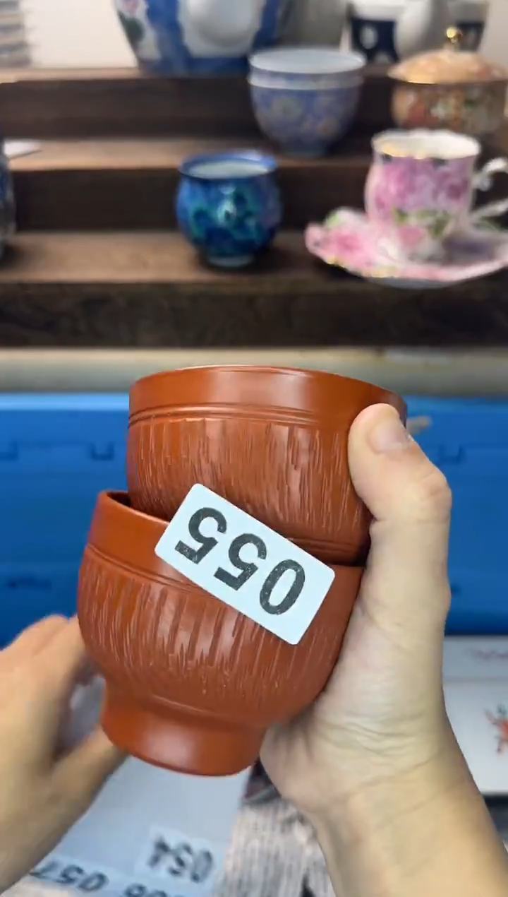 茶杯紫砂一*茶055陶艺瓷器全场满18米包邮