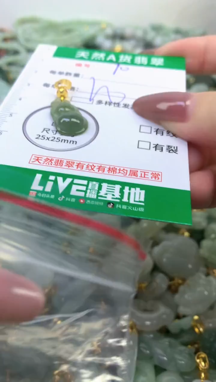 颈饰未镶嵌翡翠纯天然缅甸A货翡翠