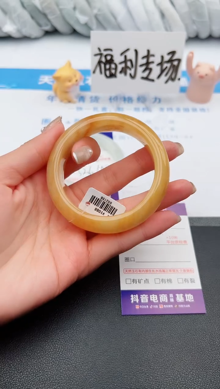 【闪购商品】石英质玉手镯未镶嵌j29-H54