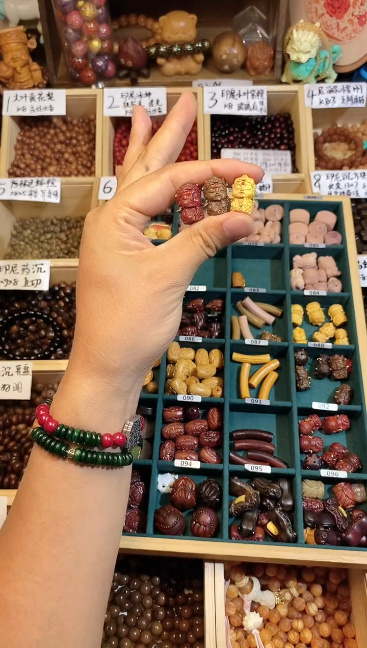 非洲檀香手串/手链度母拍1发3
