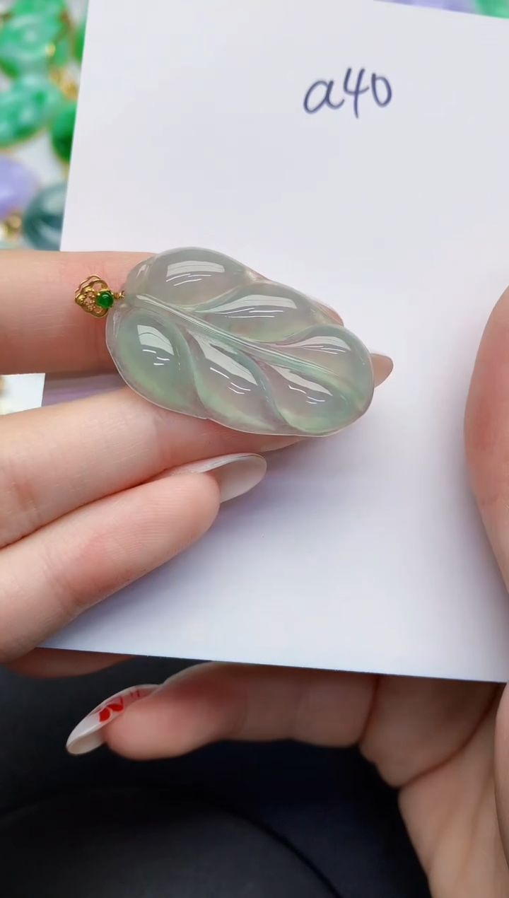 【闪购商品】翡翠颈饰18K金镶嵌000000000000