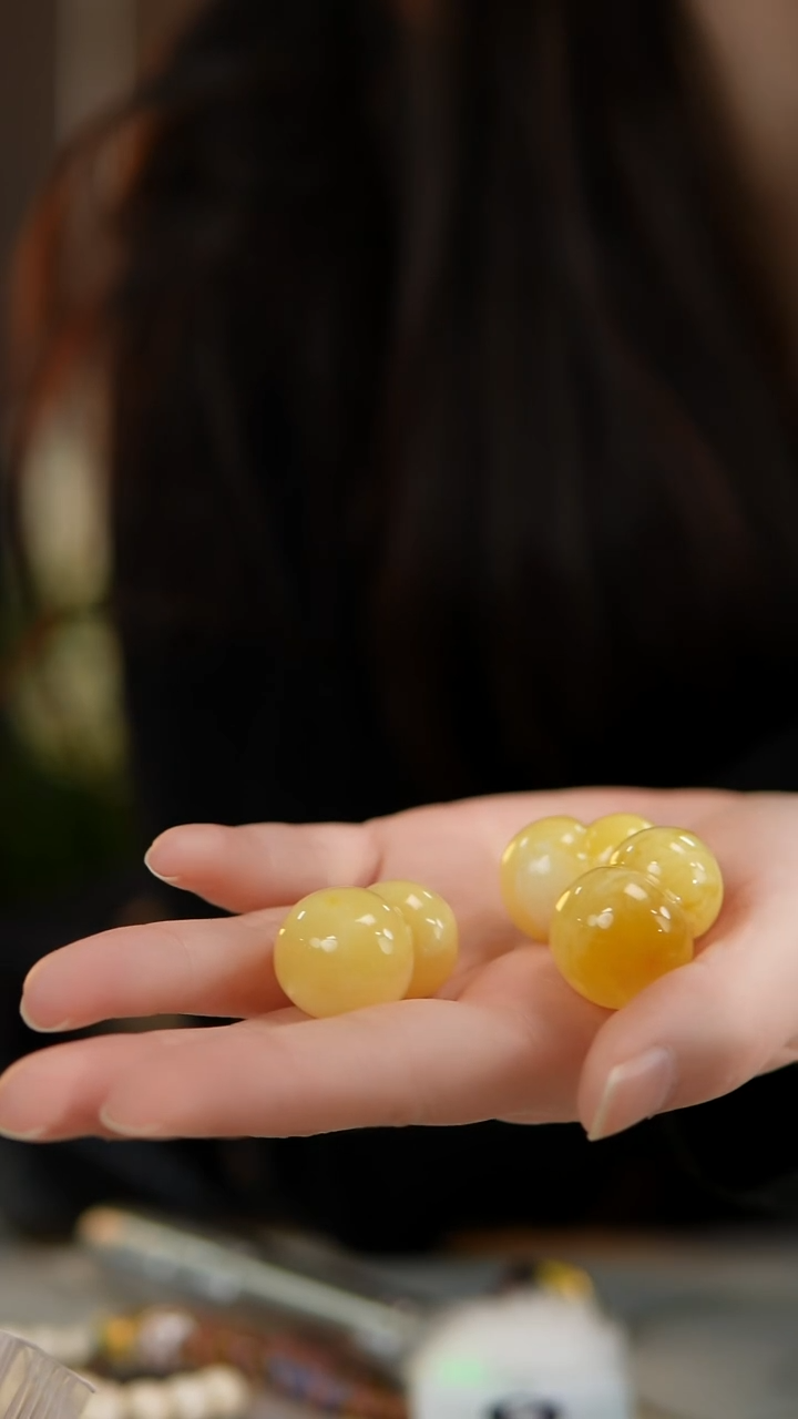 琥珀吊坠(不含链)未镶嵌蜜蜡葫芦—多样性发其一