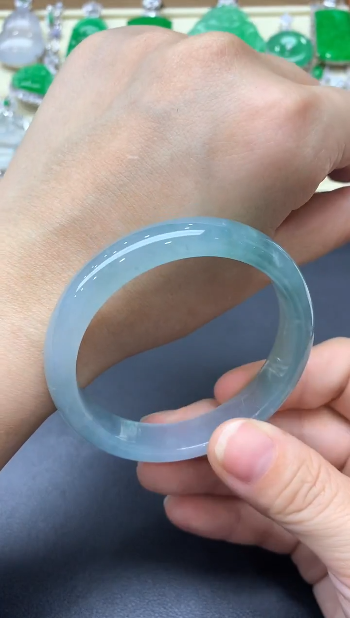 未镶嵌手镯翡翠229-中国好珍宝