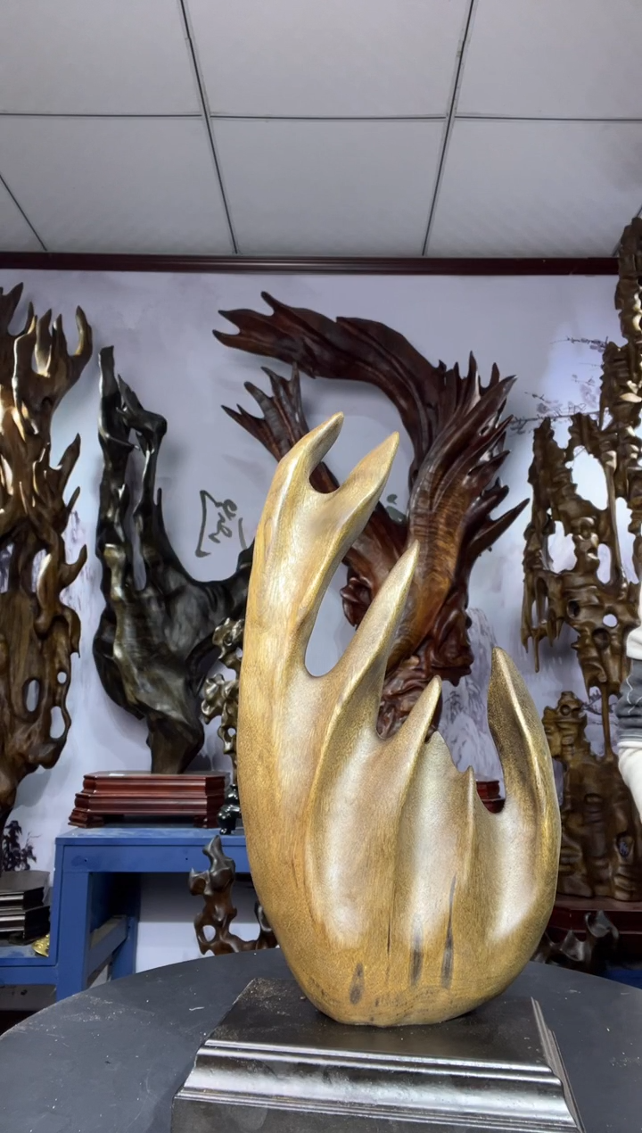 金丝楠木雕款小*金丝楠木工艺品摆件