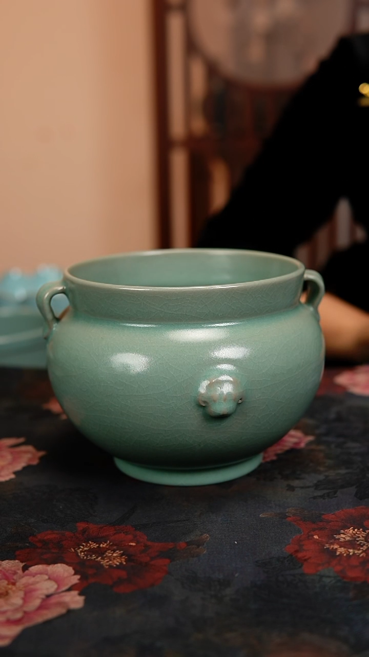 瓷片原产地原矿釉汝瓷