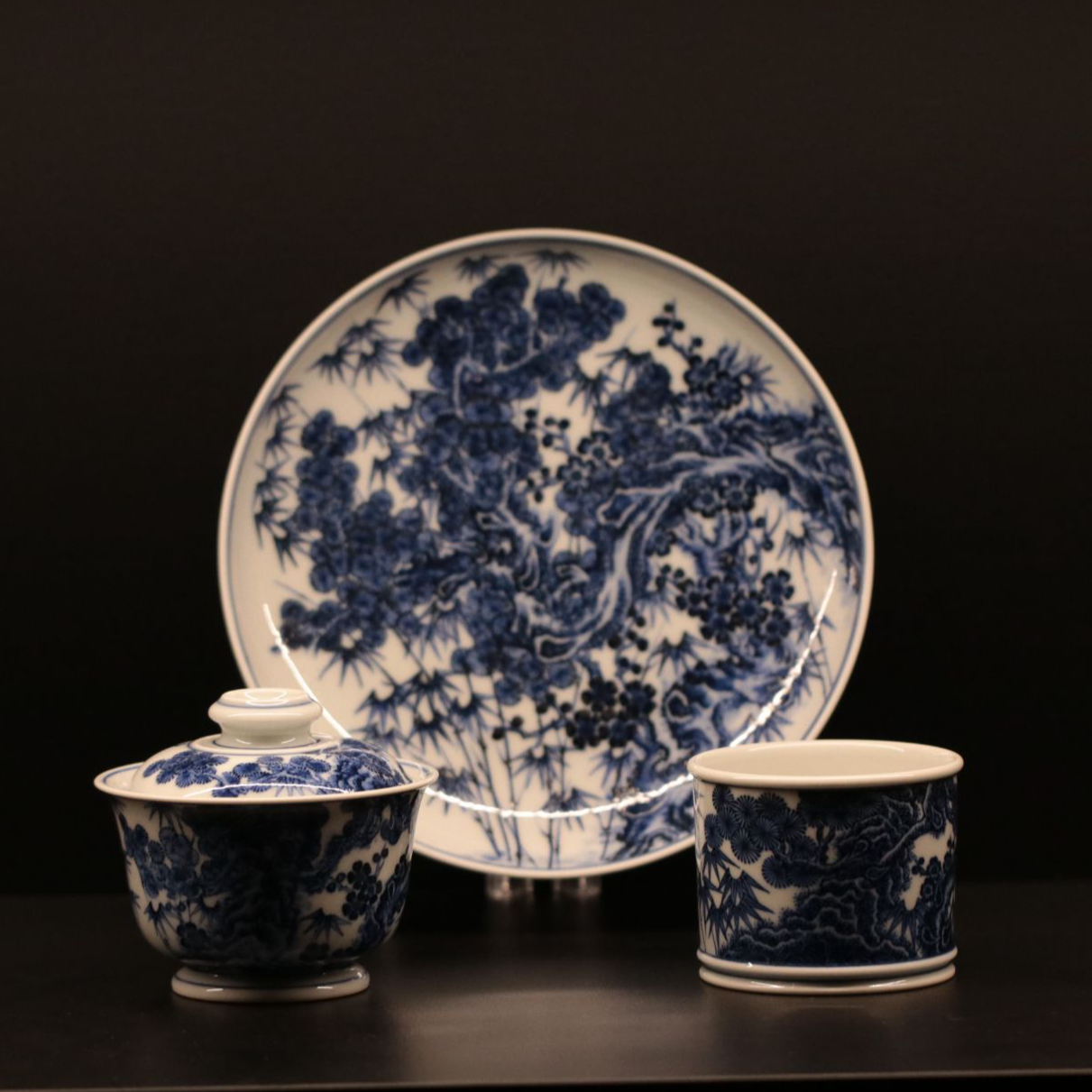 【又见春风】青花松竹梅套系