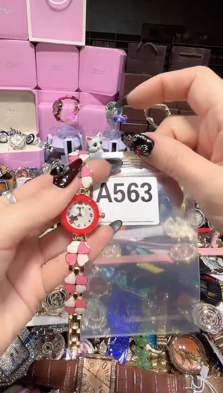 石英机芯不锈钢不锈钢直播定闪专用