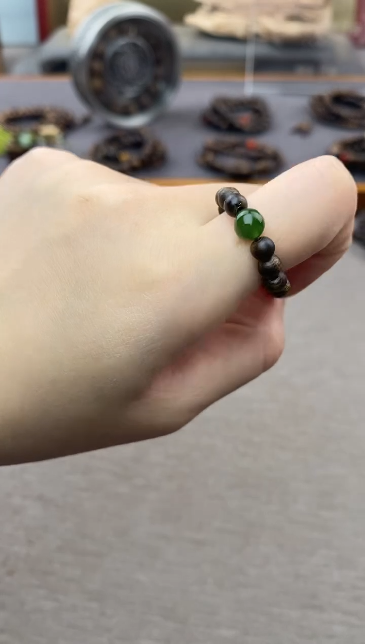 【闪购商品】沉香沉香木制品紫棋戒指