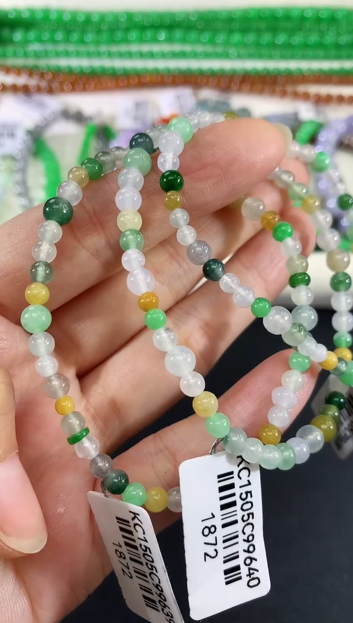 未镶嵌手串翡翠12|280多样性发其一