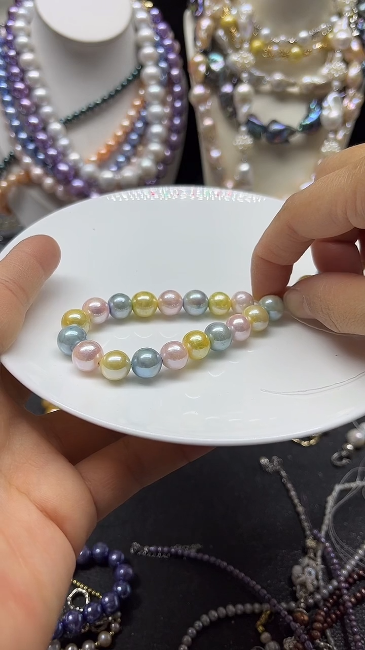 颈饰未镶嵌淡水珍珠多人手链