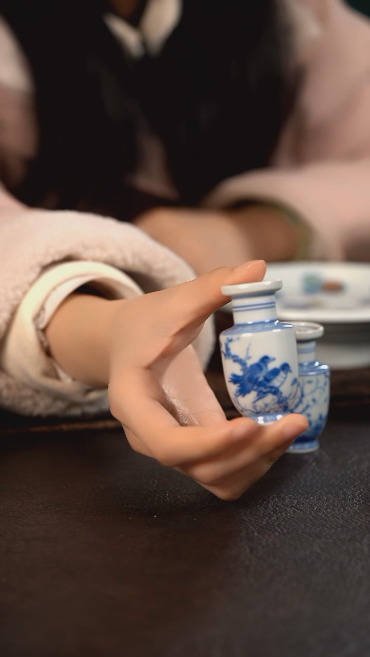【闪购商品】杯聚澜堂花鸟寒枝香插盖置