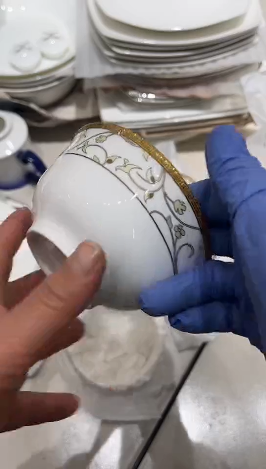 瓷4.25碗1个新花面