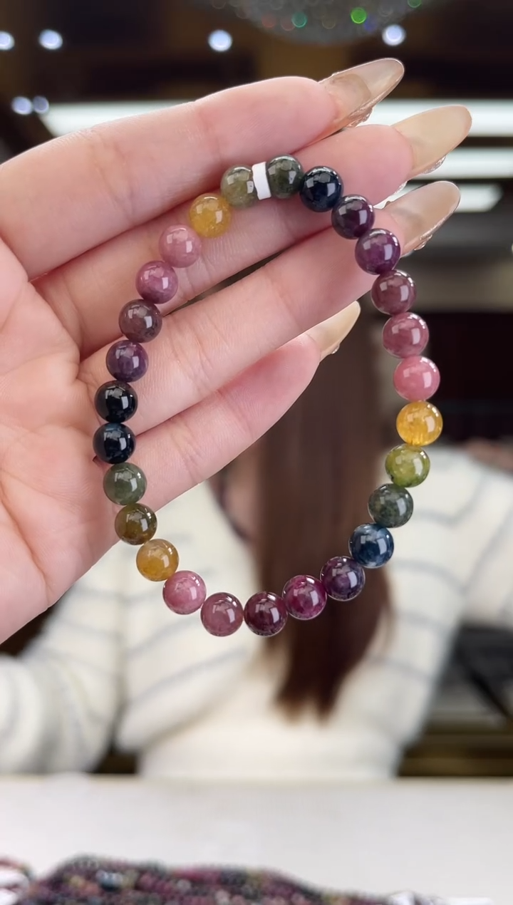 【闪购商品】碧玺/未镶嵌7mm+碧玺单圈5多样性发货