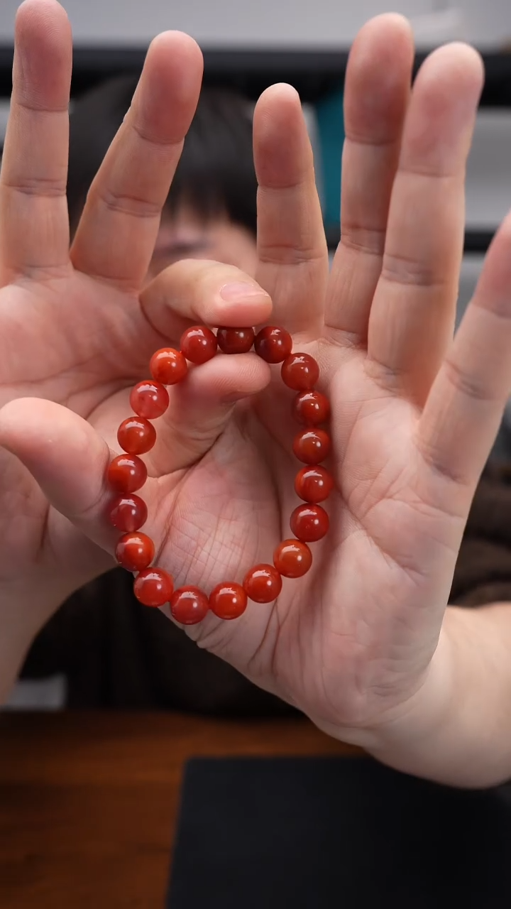 未镶嵌手串南红玛瑙1222DL318手串