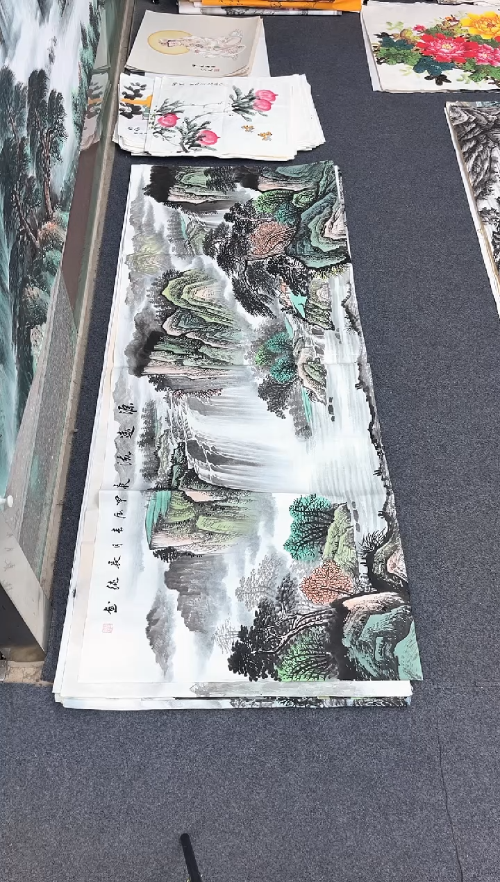 国画明月轩的直播间6