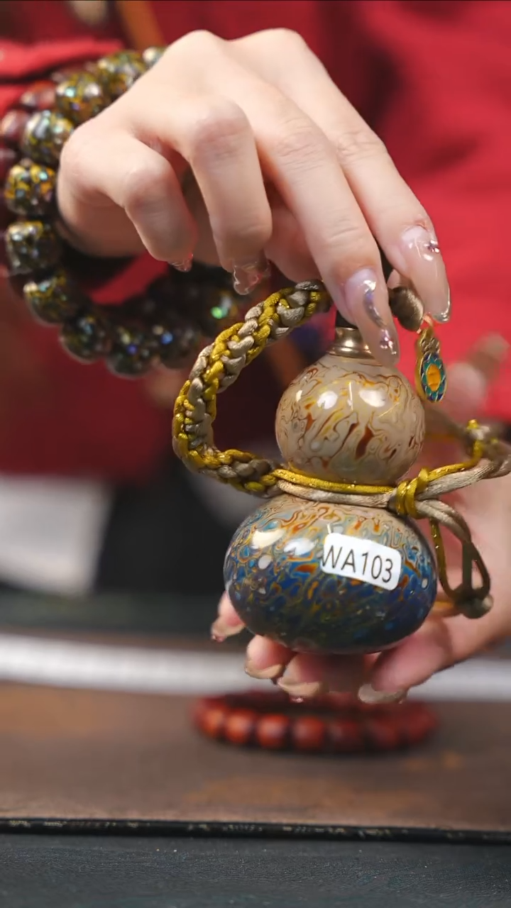 【闪购商品】WA103漆艺精致小手捻(开口）