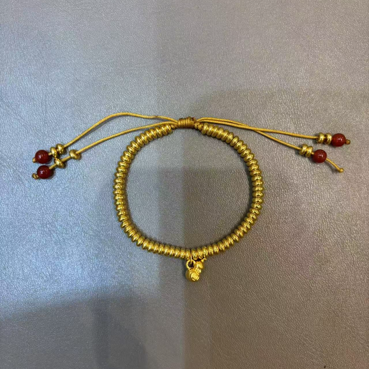 【Y甄芝系列】足金 葫芦算盘珠