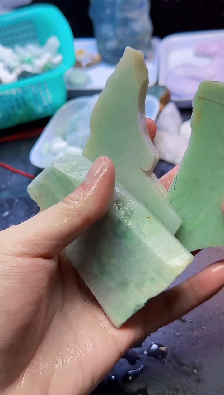 颈饰未镶嵌翡翠042天然A货翡翠