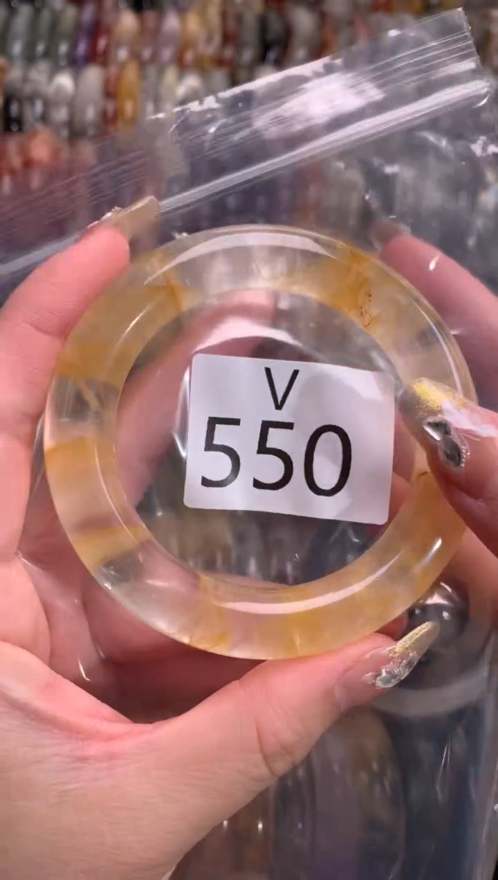 【闪购商品】水晶水晶手镯未镶嵌550-55