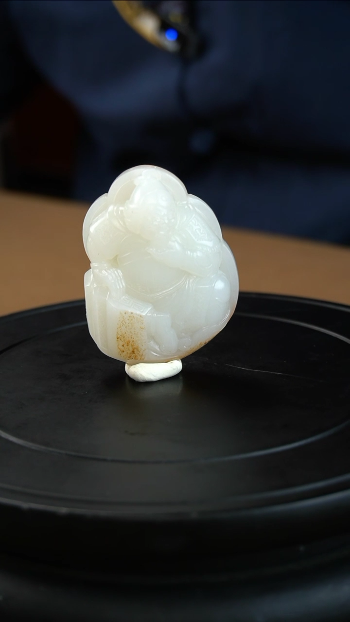 【闪购商品】和田玉把件未镶嵌神兵天降【武将】